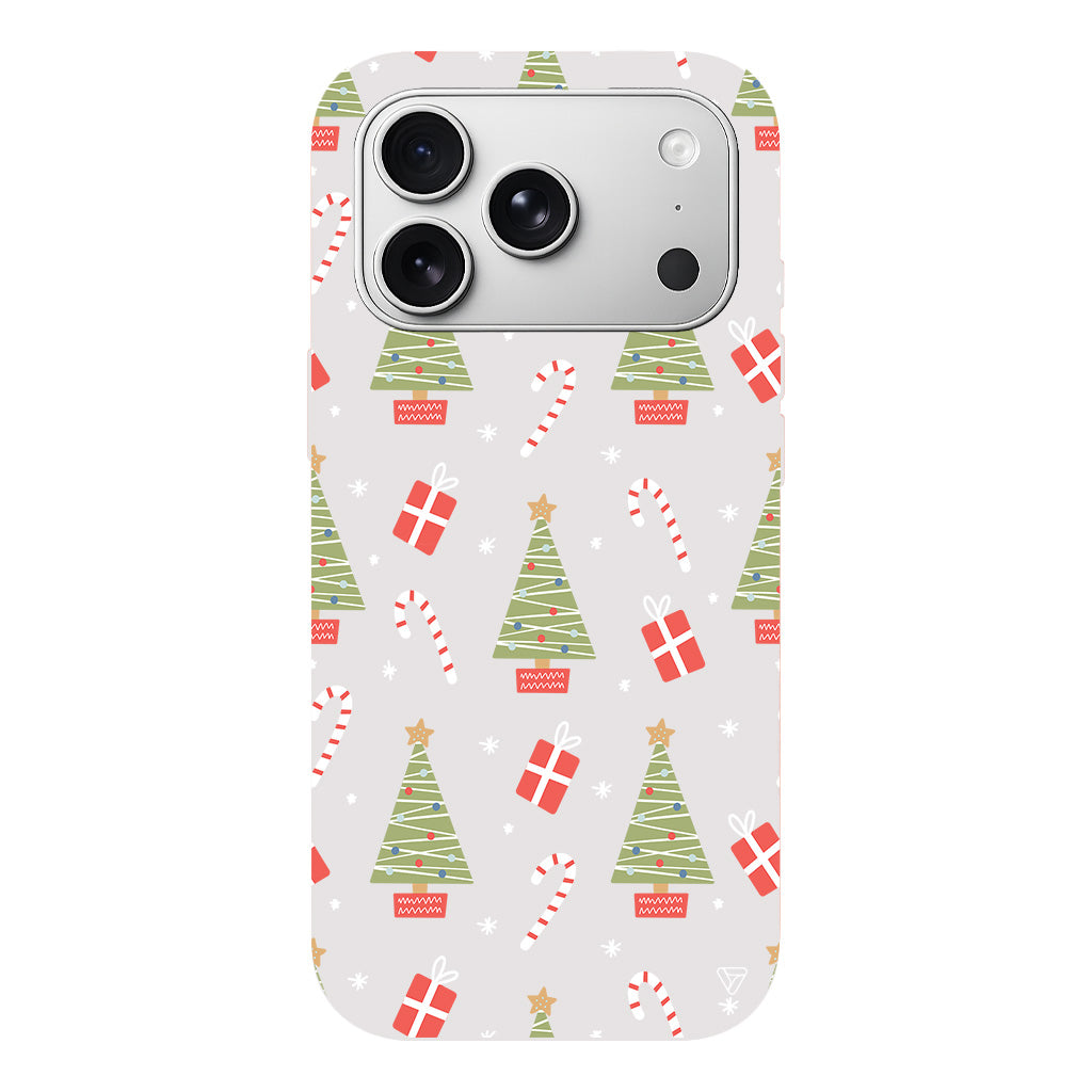 Christmas Candy Lansman Model İçi Kadife Silikon Telefon Kılıfı