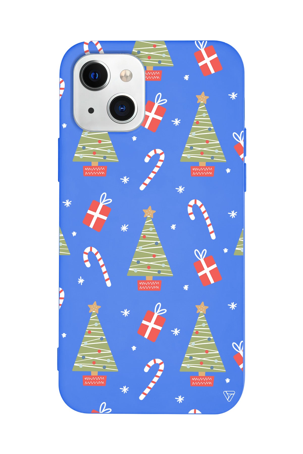 Christmas Candy Lansman Model İçi Kadife Silikon Telefon Kılıfı