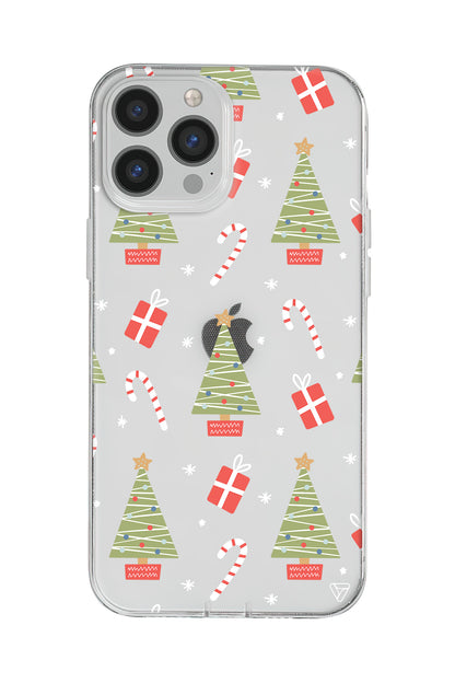 Christmas Candy Lansman Model İçi Kadife Silikon Telefon Kılıfı