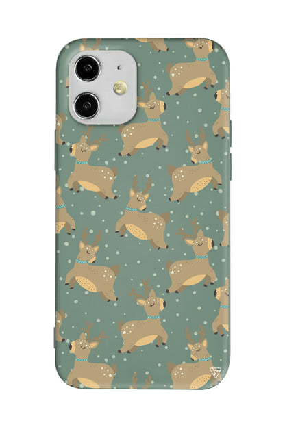 Dear Deer Lansman Model İçi Kadife Silikon Telefon Kılıfı