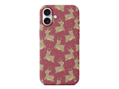 Dear Deer Lansman Model İçi Kadife Silikon Telefon Kılıfı