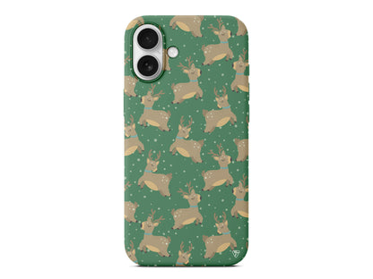 Dear Deer Lansman Model İçi Kadife Silikon Telefon Kılıfı – Plus Serisine Özel