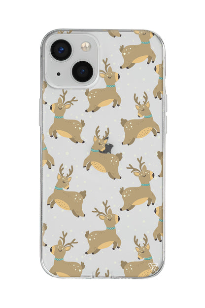 Dear Deer Lansman Model İçi Kadife Silikon Telefon Kılıfı – Plus Serisine Özel