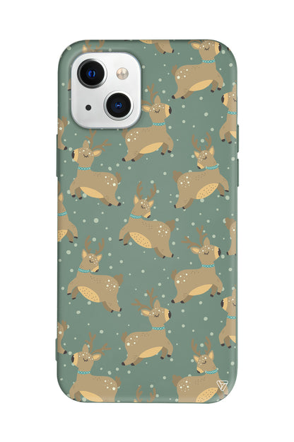 Dear Deer Lansman Model İçi Kadife Silikon Telefon Kılıfı – Plus Serisine Özel