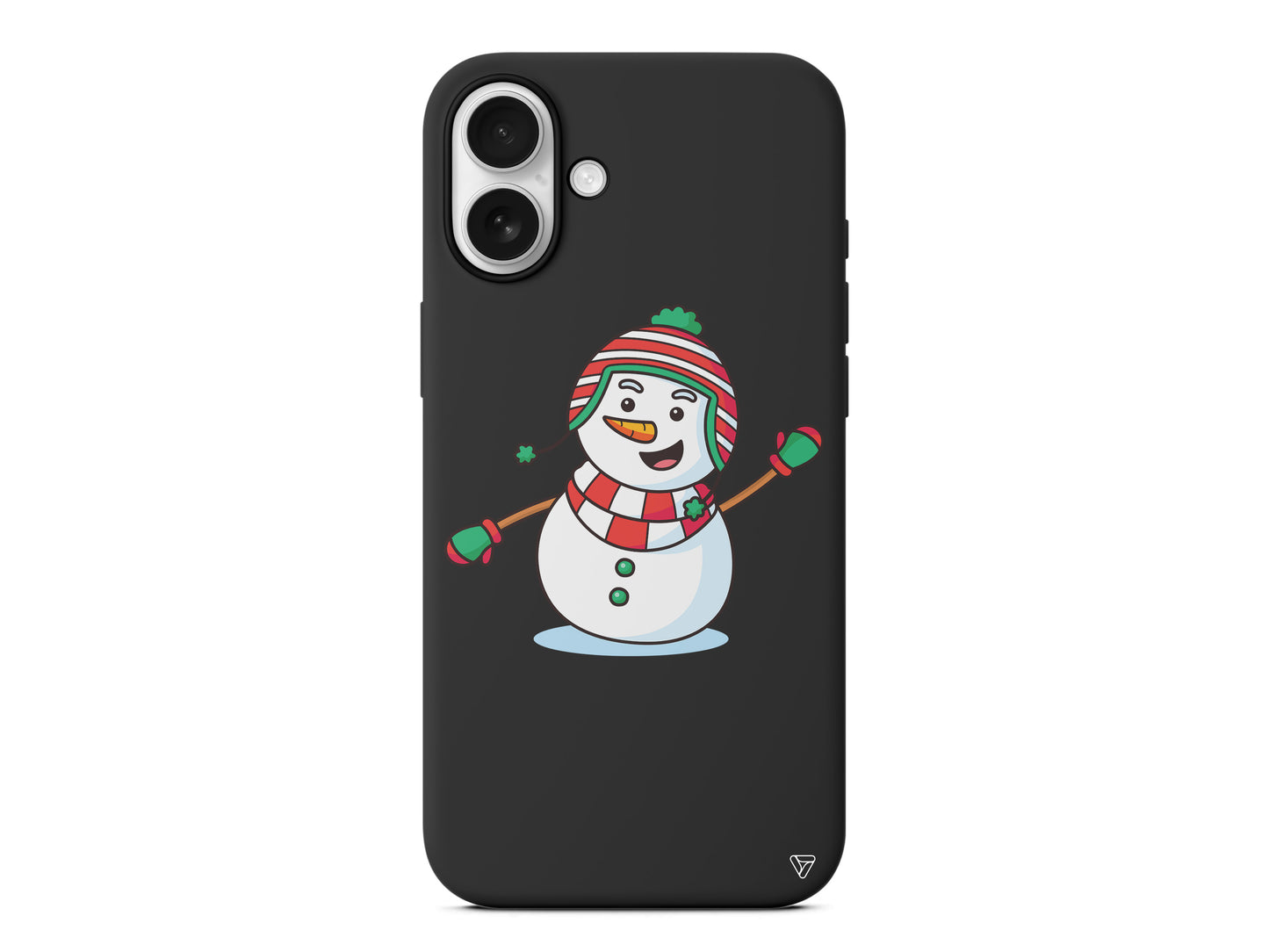 Snowman 2 Lansman Model İçi Kadife Silikon Telefon Kılıfı