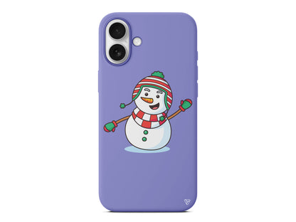Snowman 2 Lansman Model İçi Kadife Silikon Telefon Kılıfı – Plus Serisine Özel