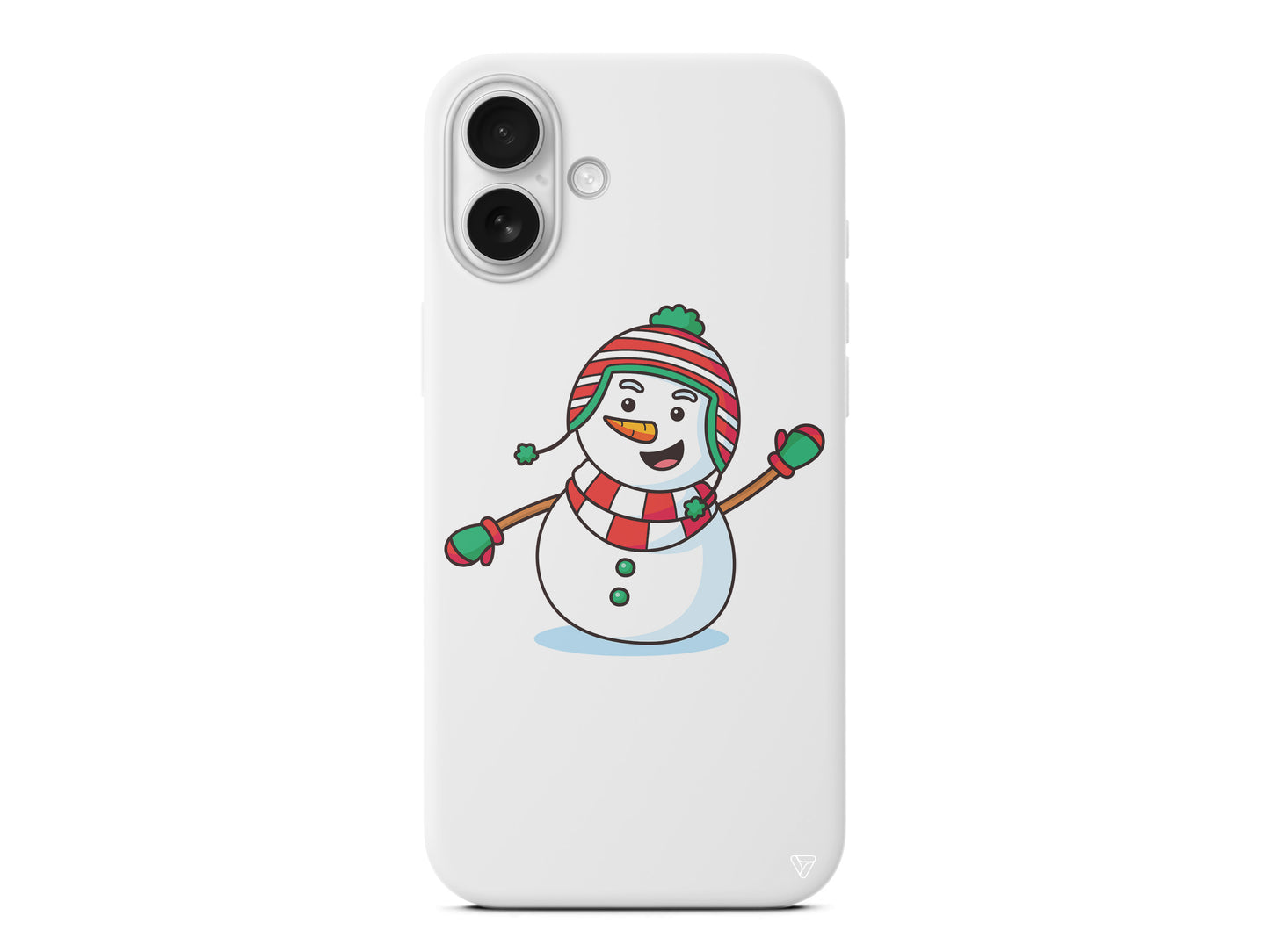 Snowman 2 Lansman Model İçi Kadife Silikon Telefon Kılıfı