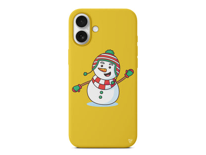 Snowman 2 Lansman Model İçi Kadife Silikon Telefon Kılıfı – Plus Serisine Özel