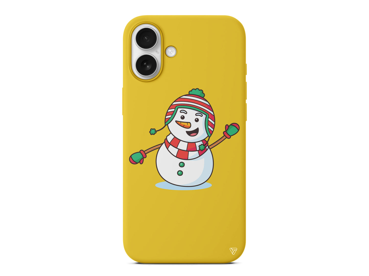 Snowman 2 Lansman Model İçi Kadife Silikon Telefon Kılıfı