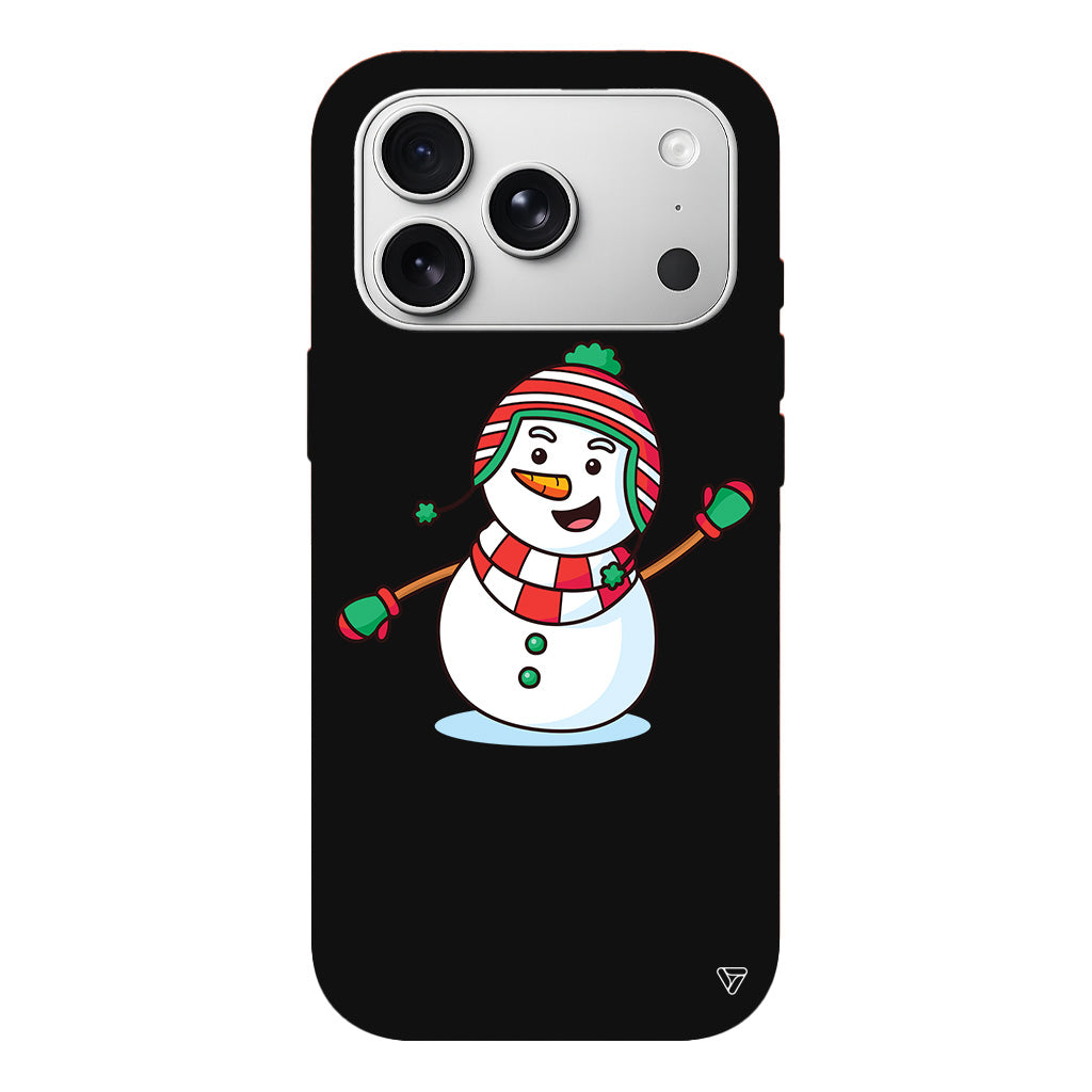 Snowman 2 Lansman Model İçi Kadife Silikon Telefon Kılıfı