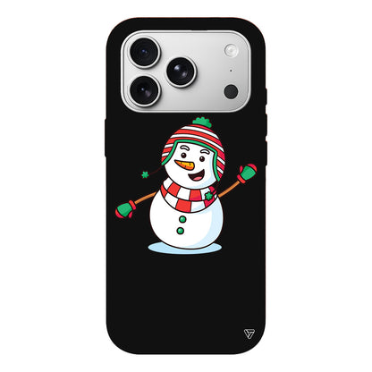 Snowman 2 Lansman Model İçi Kadife Silikon Telefon Kılıfı