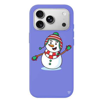 Snowman 2 Lansman Model İçi Kadife Silikon Telefon Kılıfı