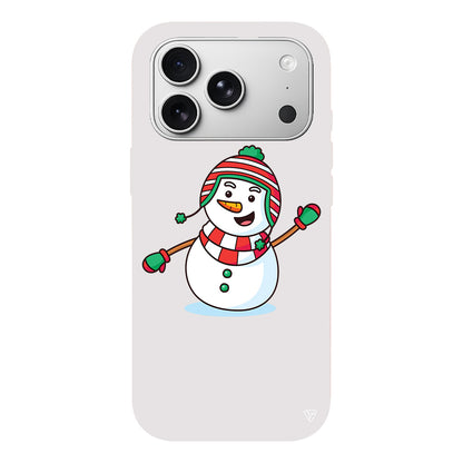 Snowman 2 Lansman Model İçi Kadife Silikon Telefon Kılıfı