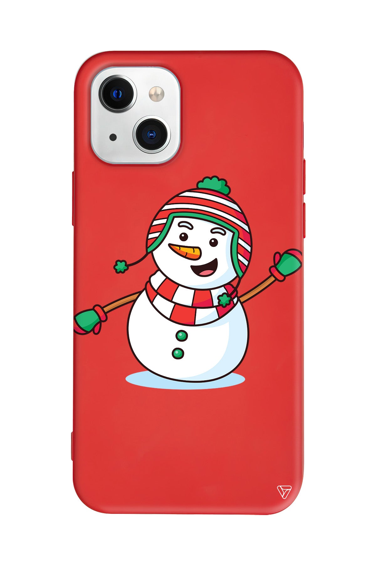 Snowman 2 Lansman Model İçi Kadife Silikon Telefon Kılıfı – Plus Serisine Özel