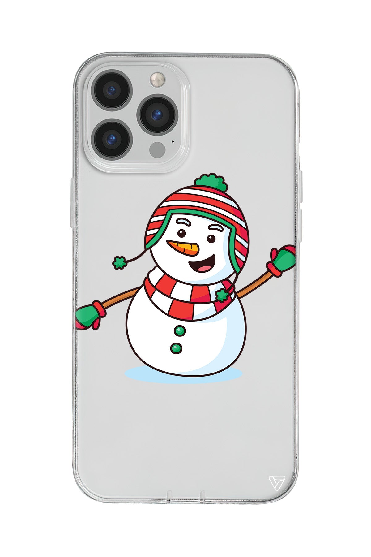 Snowman 2 Lansman Model İçi Kadife Silikon Telefon Kılıfı