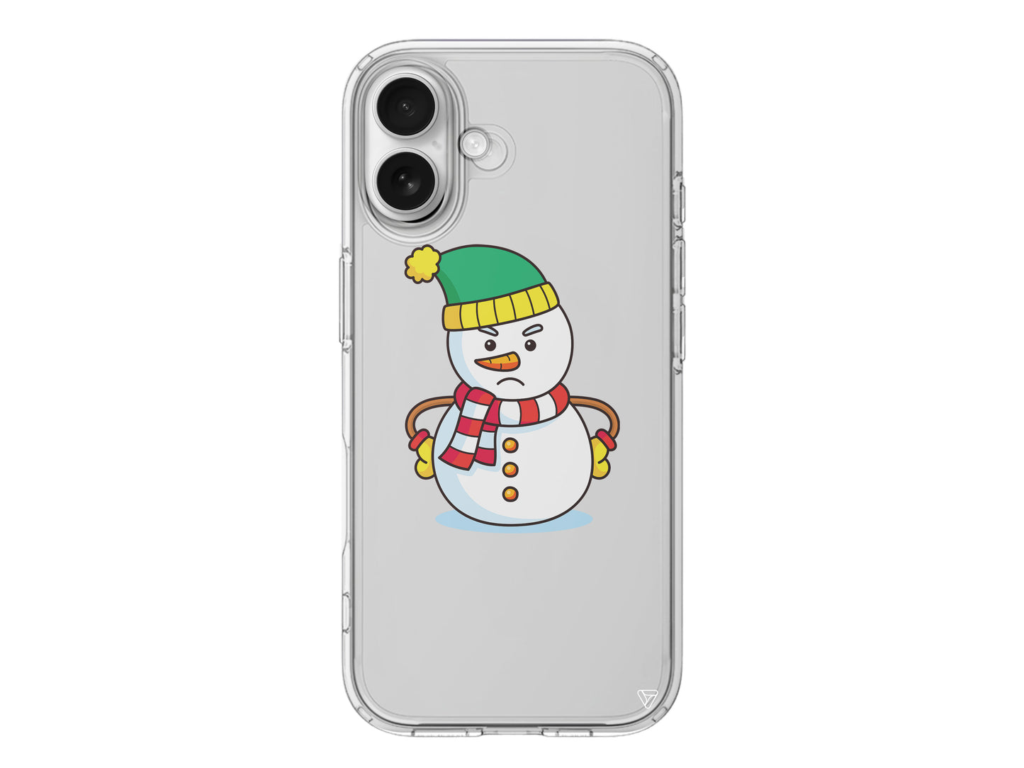 Snowman 3 Lansman Model İçi Kadife Silikon Telefon Kılıfı