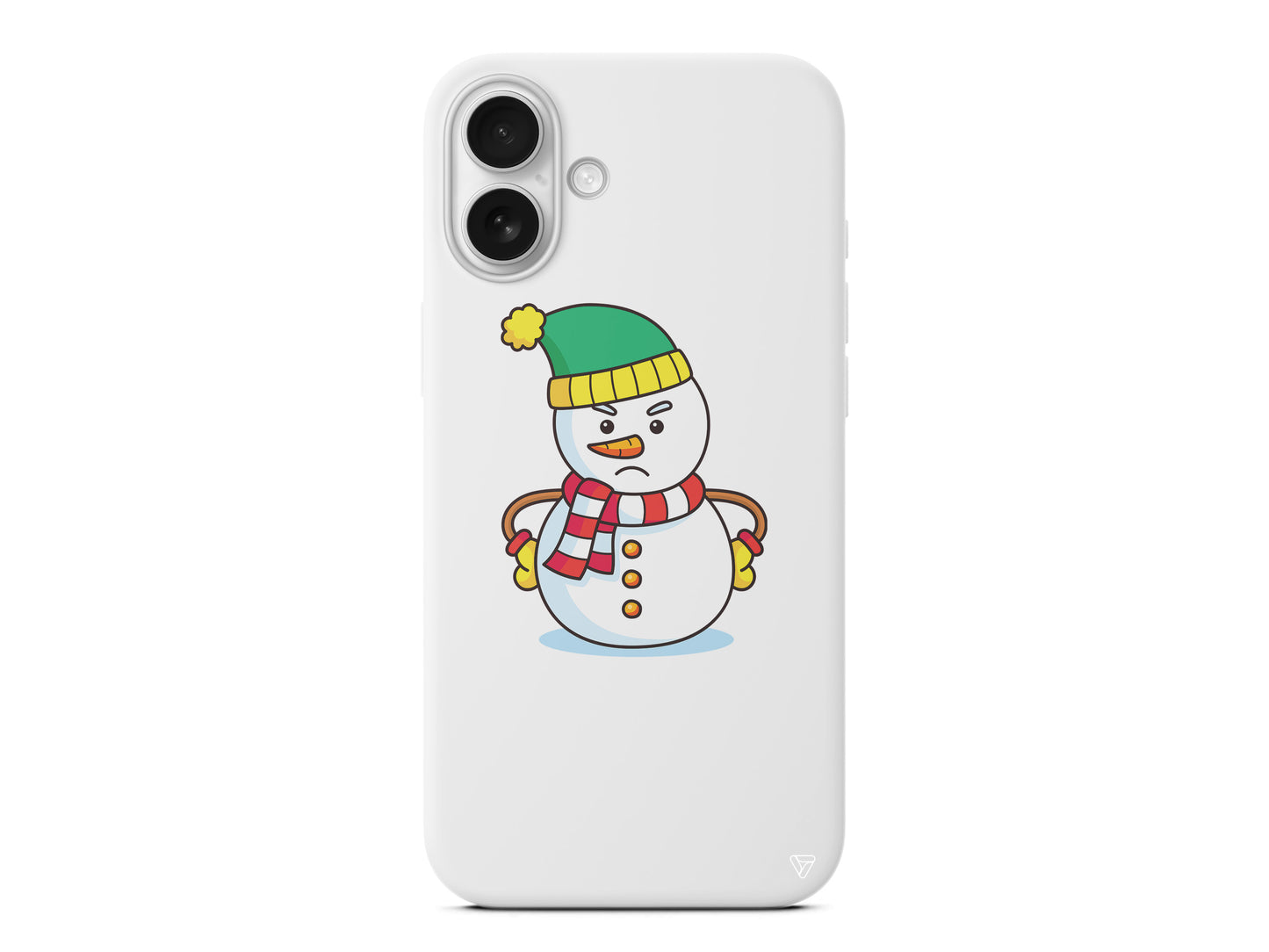 Snowman 3 Lansman Model İçi Kadife Silikon Telefon Kılıfı