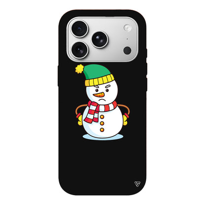 Snowman 3 Lansman Model İçi Kadife Silikon Telefon Kılıfı