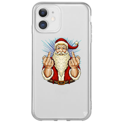 Naughty Santa Lansman Model İçi Kadife Silikon Telefon Kılıfı