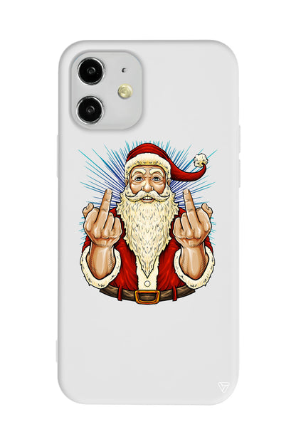 Naughty Santa Lansman Model İçi Kadife Silikon Telefon Kılıfı