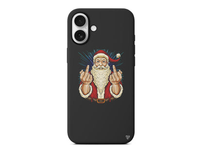 Naughty Santa Lansman Model İçi Kadife Silikon Telefon Kılıfı