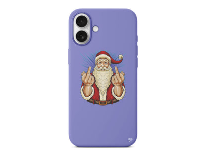 Naughty Santa Lansman Model İçi Kadife Silikon Telefon Kılıfı