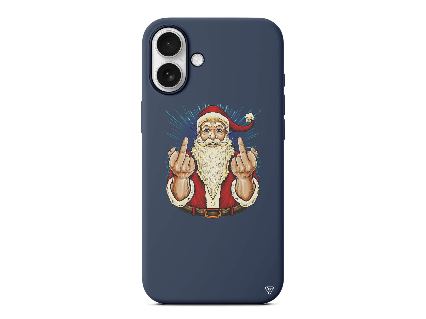 Naughty Santa Lansman Model İçi Kadife Silikon Telefon Kılıfı