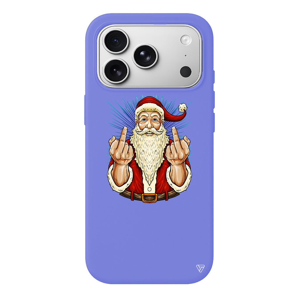 Naughty Santa Lansman Model İçi Kadife Silikon Telefon Kılıfı
