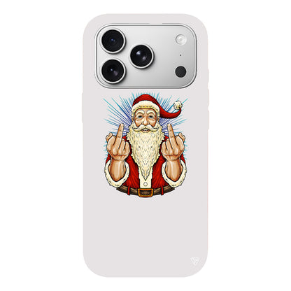 Naughty Santa Lansman Model İçi Kadife Silikon Telefon Kılıfı