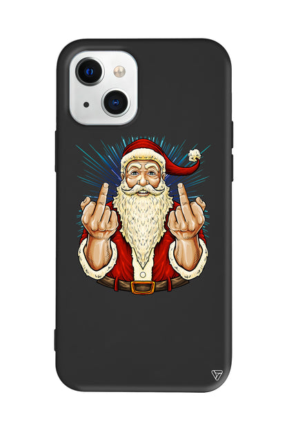 Naughty Santa Lansman Model İçi Kadife Silikon Telefon Kılıfı