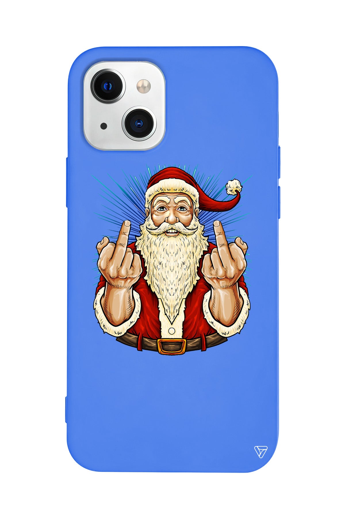 Naughty Santa Lansman Model İçi Kadife Silikon Telefon Kılıfı