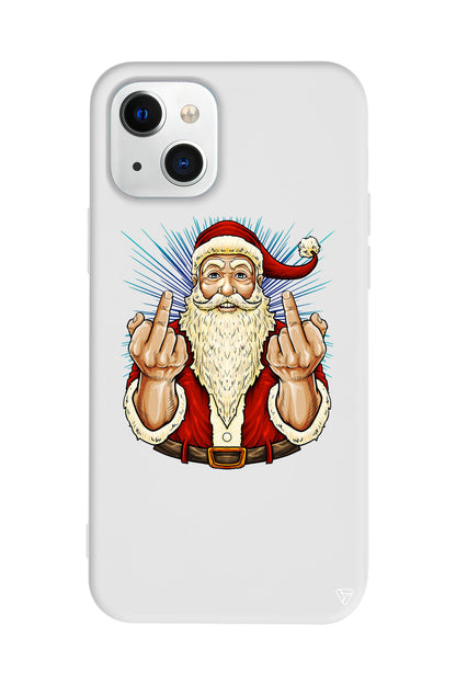 Naughty Santa Lansman Model İçi Kadife Silikon Telefon Kılıfı