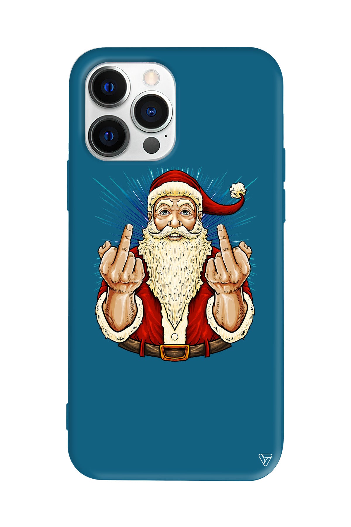 Naughty Santa Lansman Model İçi Kadife Silikon Telefon Kılıfı