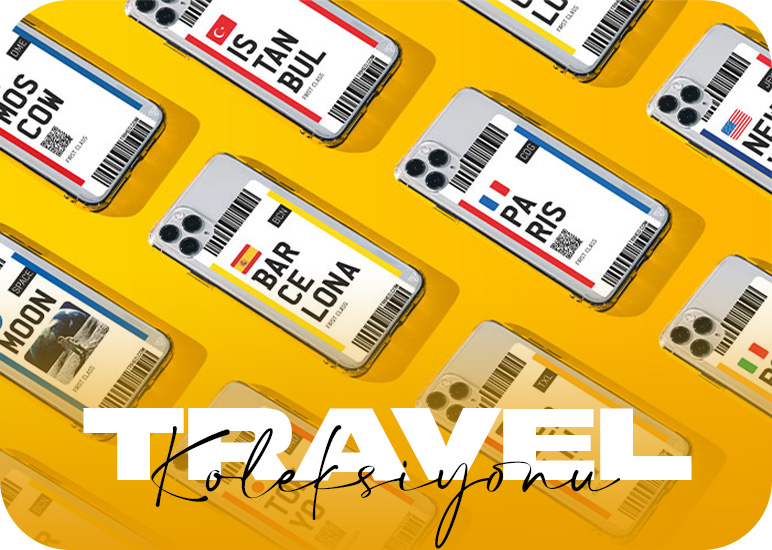 Redmi Note 5 Pro Travel Koleksiyonu Telefon Kılıfları